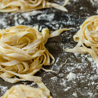 hand-made pasta at Verona